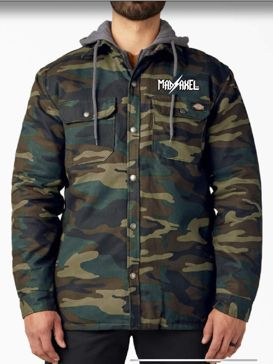 Mad Axel Co. "Flying Wheel" Dickies Hooded Jacket