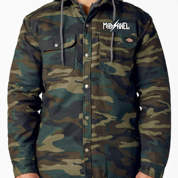 Mad Axel Co. "Flying Wheel" Dickies Hooded Jacket