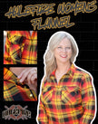 Hales Halefire Womens Flannel - Limited Edition Explosion Plaid