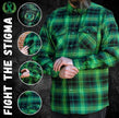 Hales Fight The Stigma Mens Flannel