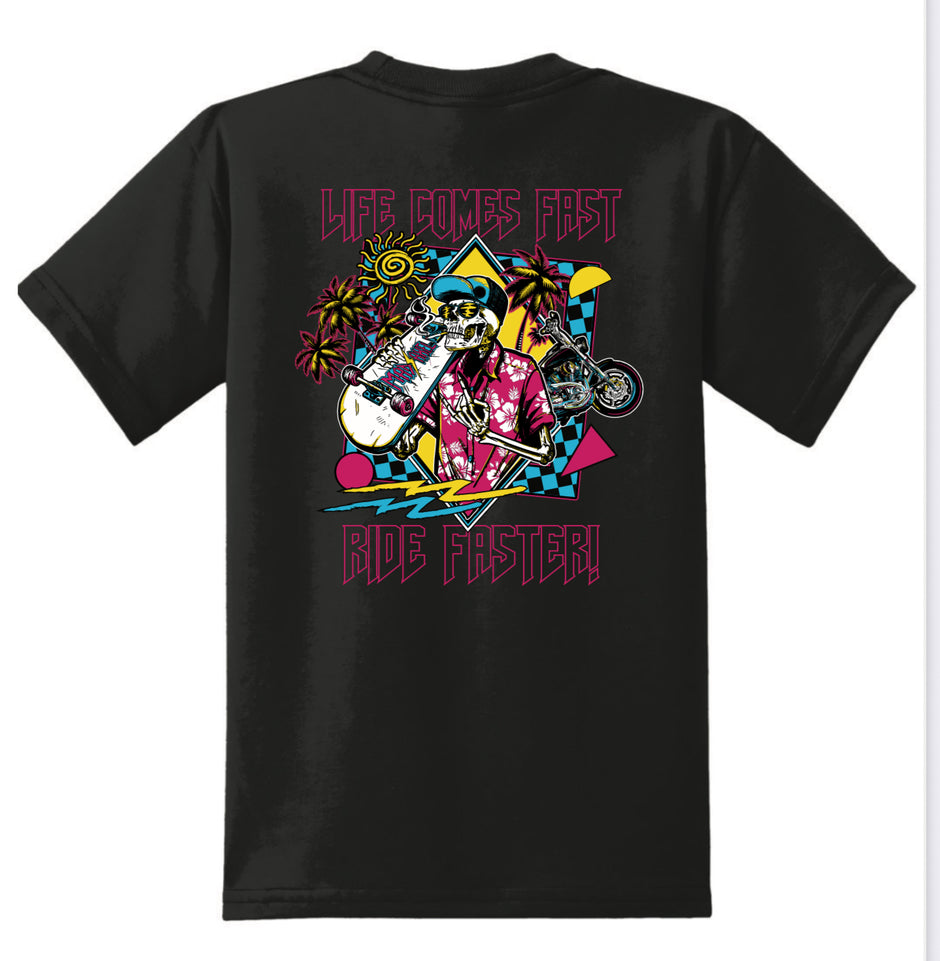 Mad Axle Co. "Life Comes Fast" T-Shirt