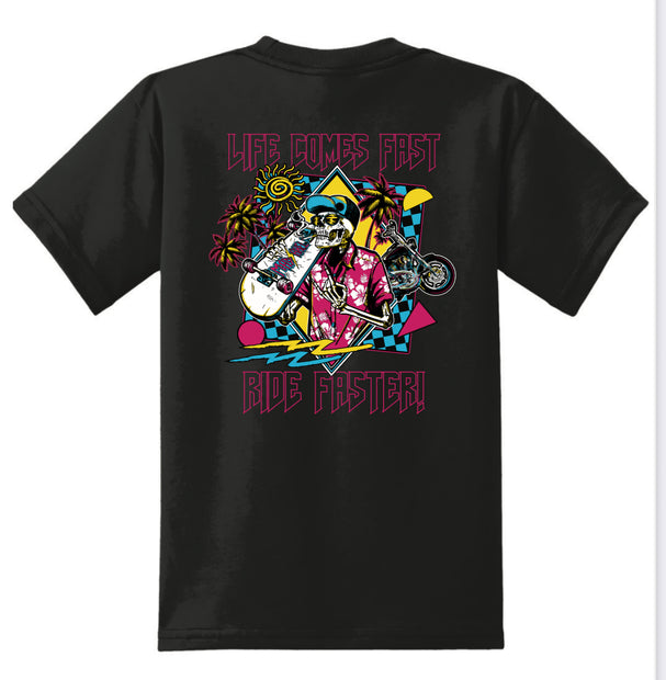 Mad Axle Co. "Life Comes Fast" T-Shirt