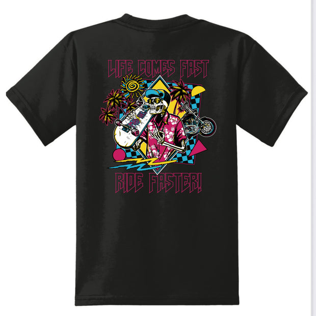 Mad Axle Co. "Life Comes Fast" T-Shirt